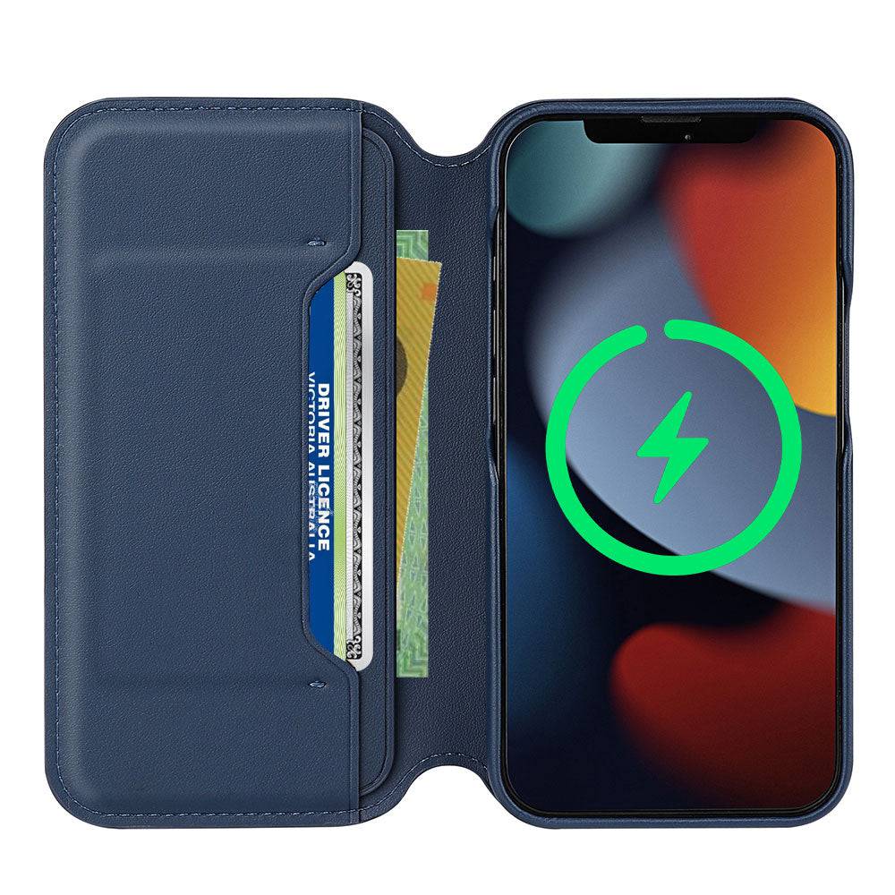 Magsafe Wallet Iphone 12 Mini Leather Wallet Case Iphone 12