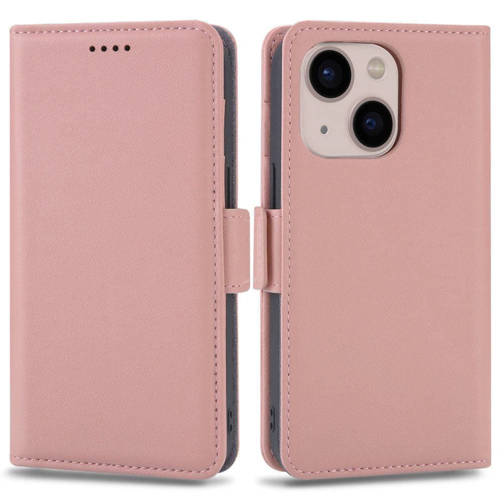 Premium Genuine Leather Magnets Detachable iPhone Wallet Case - iiCase