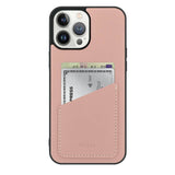 [NEW] Premium Genuine Leather Slim Back Card Slot iPhone Case - iiCase