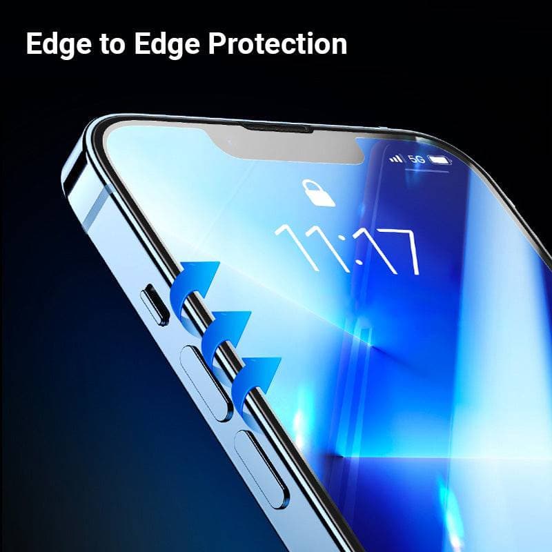 Premium 9H Tempered Glass iPhone Full Screen Protector - iiCase