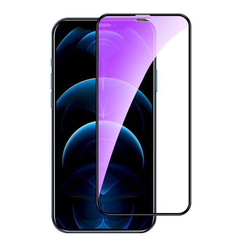 Anti-BlueRay 9H eye protective Tempered Glass Full Screen Protector For iPhone - iiCase
