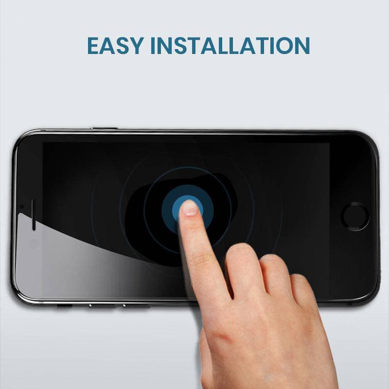 ANTI-SPY! 9H Privacy Tempered Glass iPhone Screen Protector - iiCase