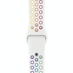 Breath pride rainbow sport soft silicone Apple watch band - iiCase