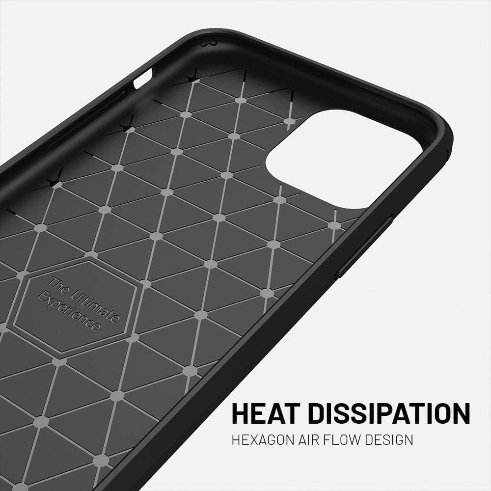 Carbon designed soft silicone protective iPhone case - iiCase