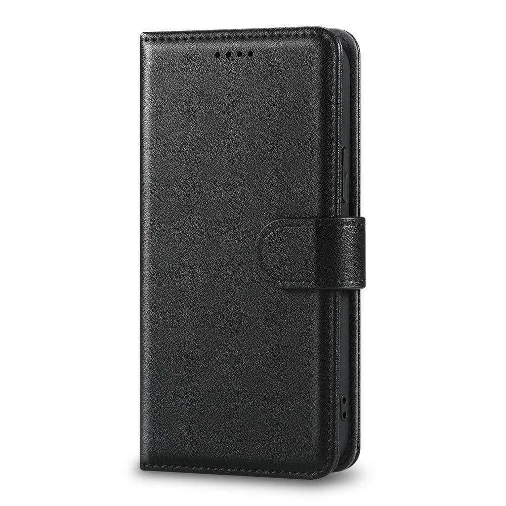 Classic Design Genuine Leather Wallet iPhone Case - iiCase