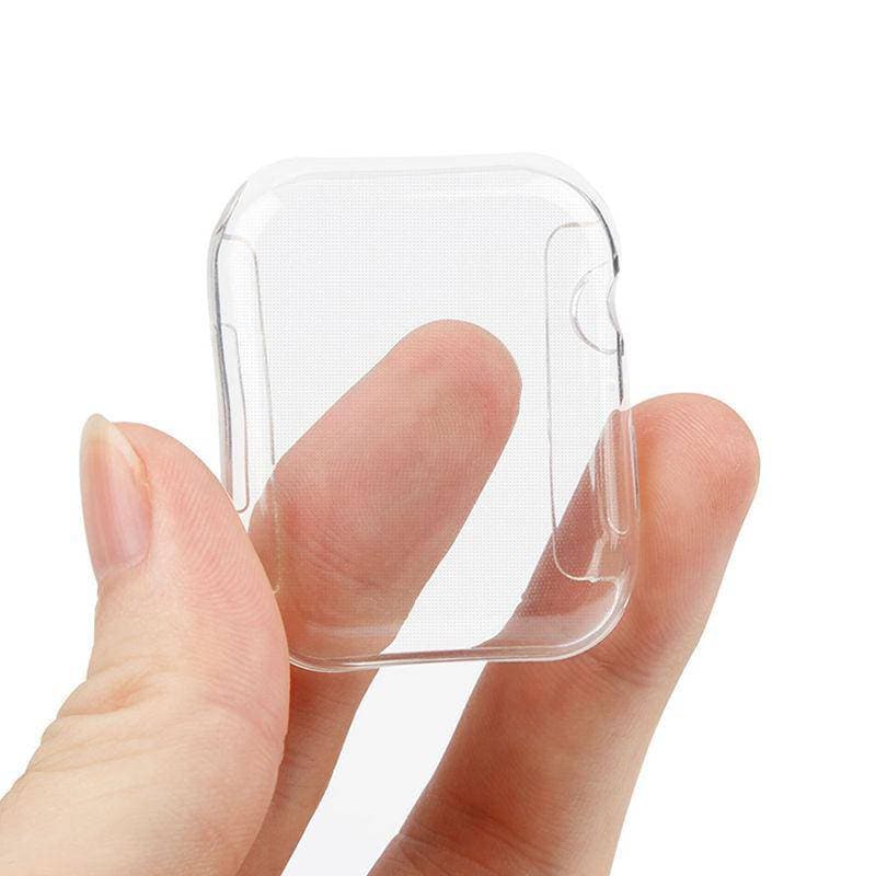 Crystal Clear Soft TPU Armor Protect Shell Apple Watch Case - iiCase