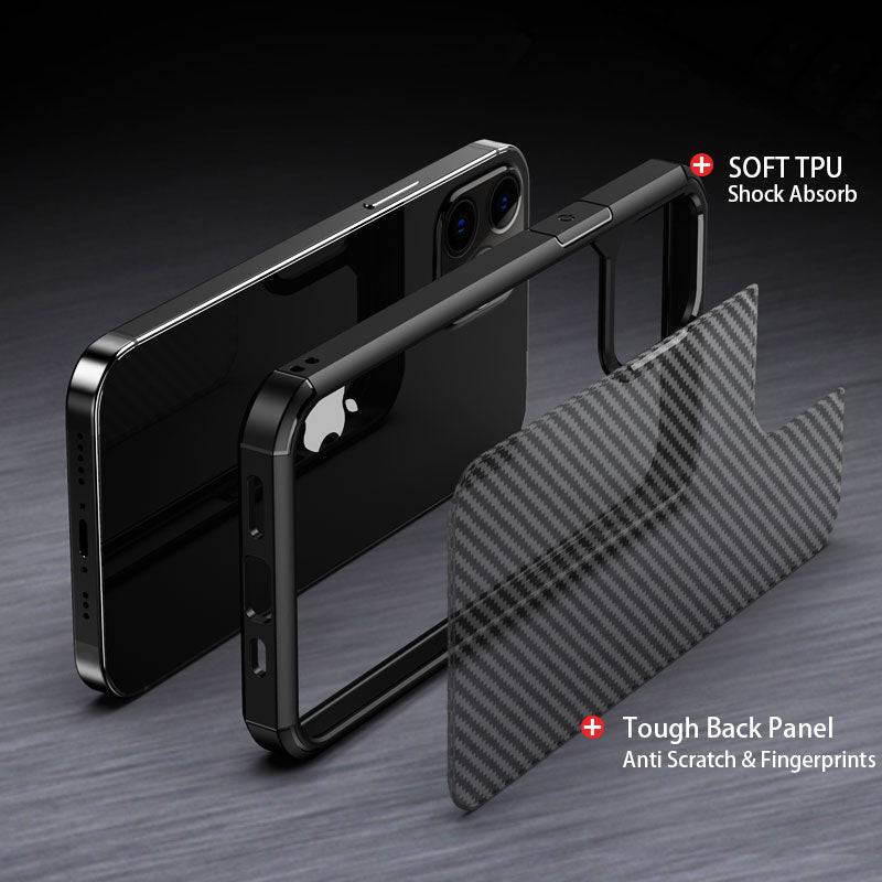 [NEW] Transparent Carbon Style Ultra Protective iPhone Case - iiCase