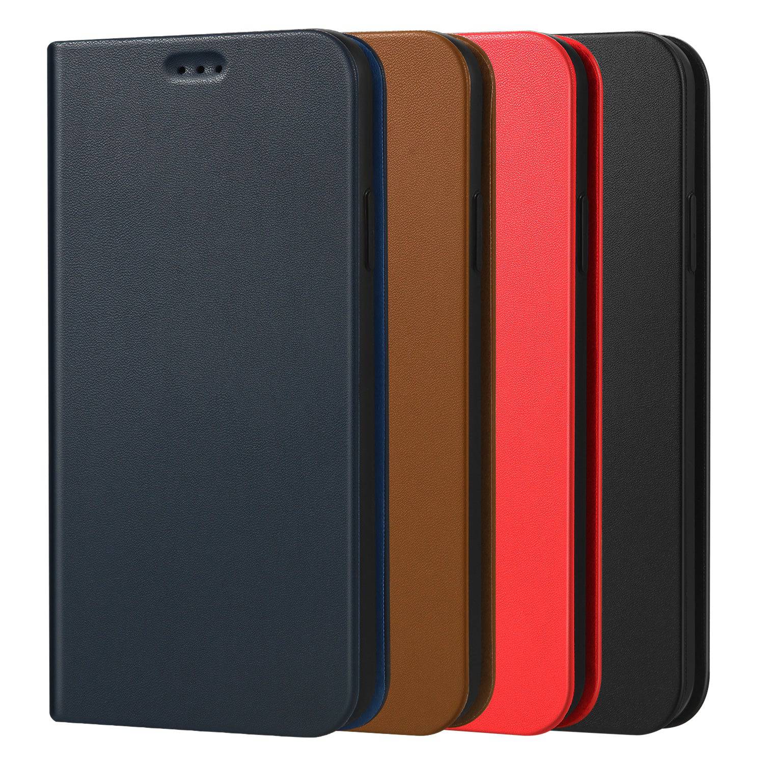 Slim magnetic closed wallet card iPhone Case - iiCase