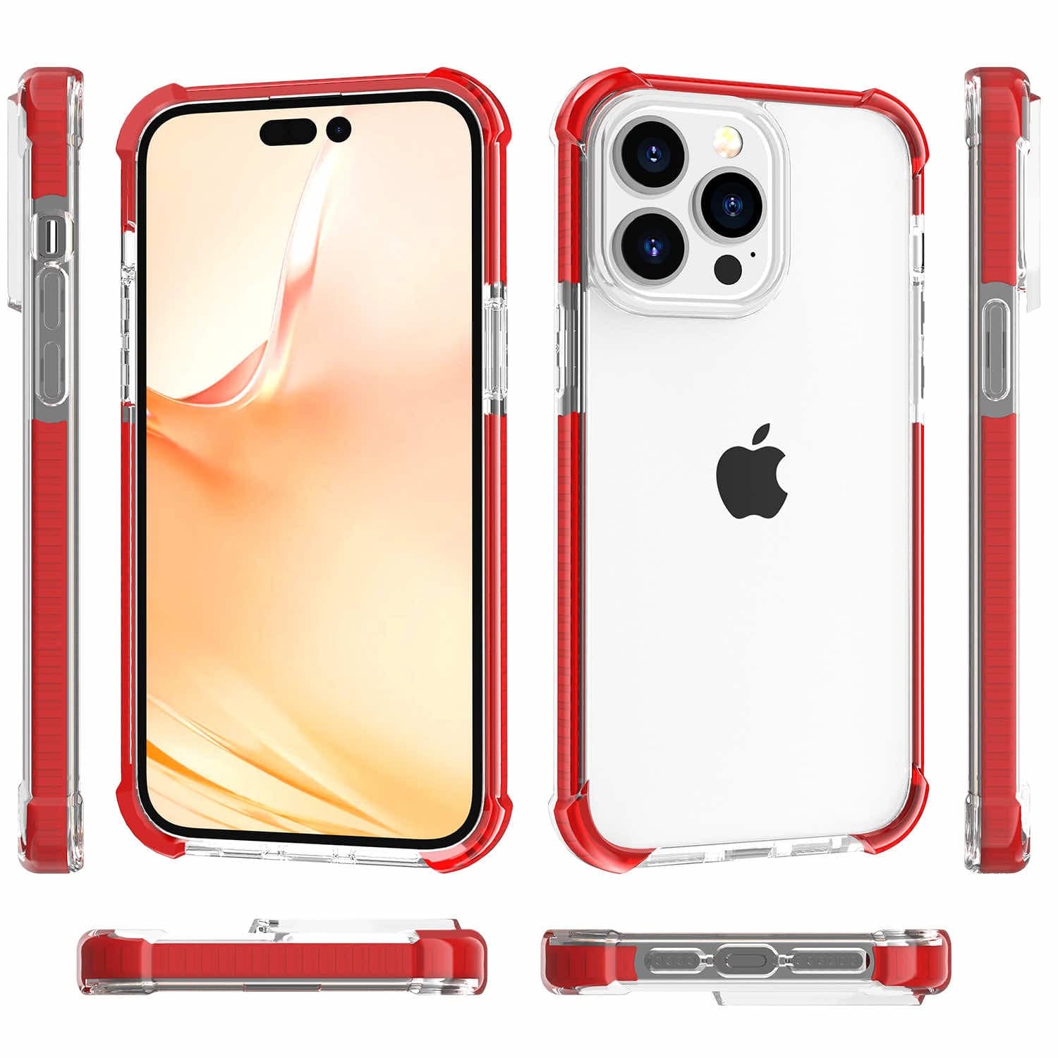 Colour Bumper Transparent Ultra Protective iPhone Case - iiCase