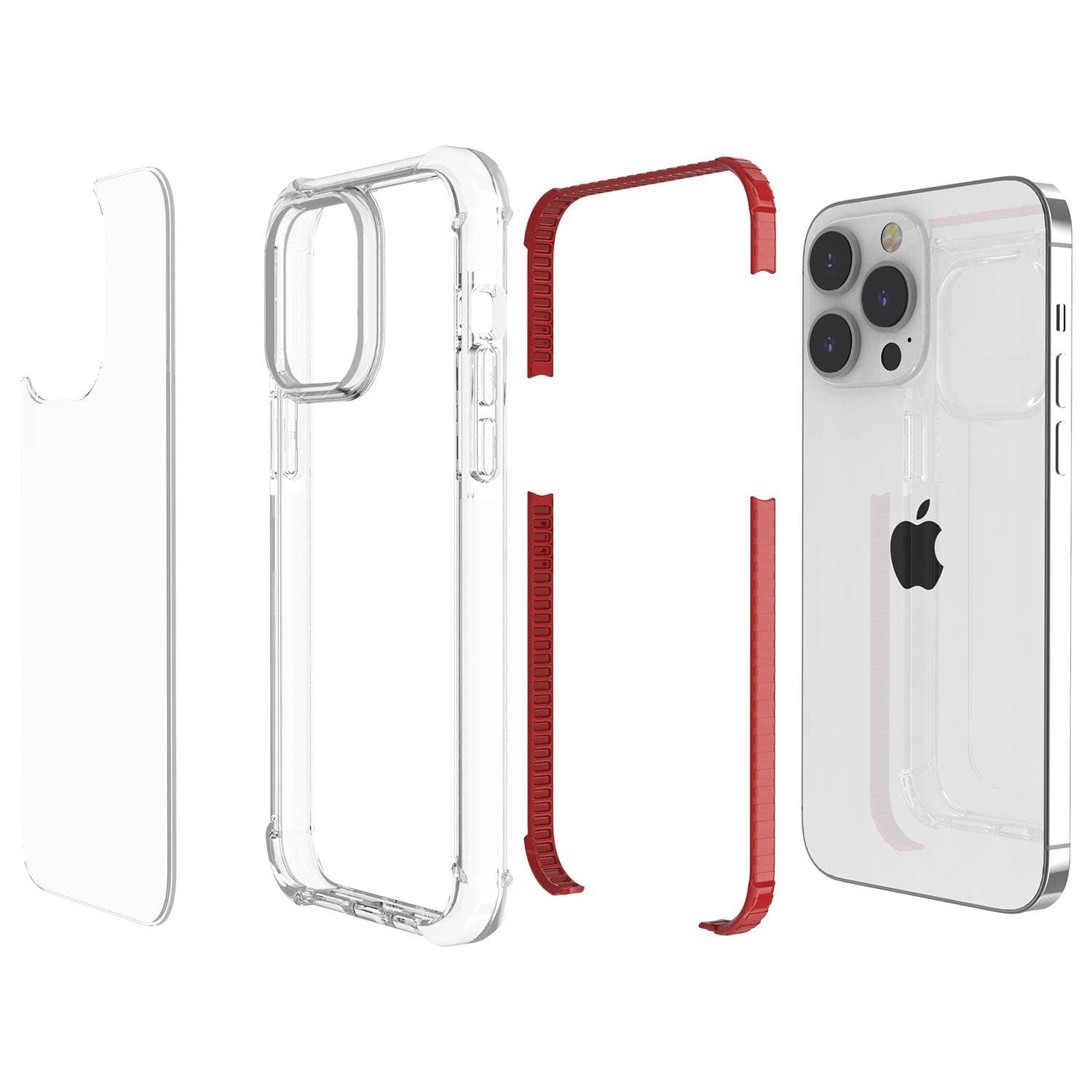 Colour Bumper Transparent Ultra Protective iPhone Case - iiCase