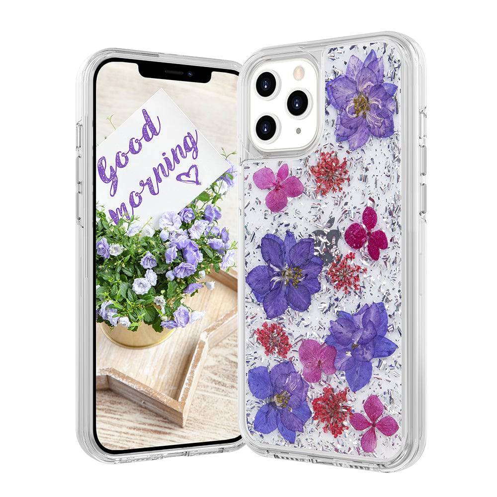 [NEW] Ultra protection glitter flower iPhone Case - iiCase