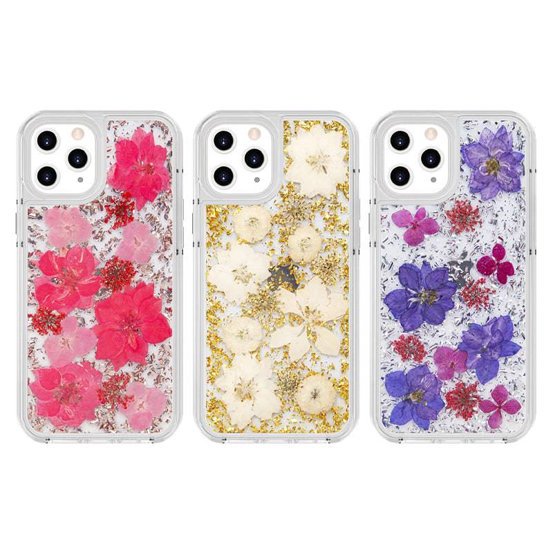 [NEW] Ultra protection glitter flower iPhone Case - iiCase