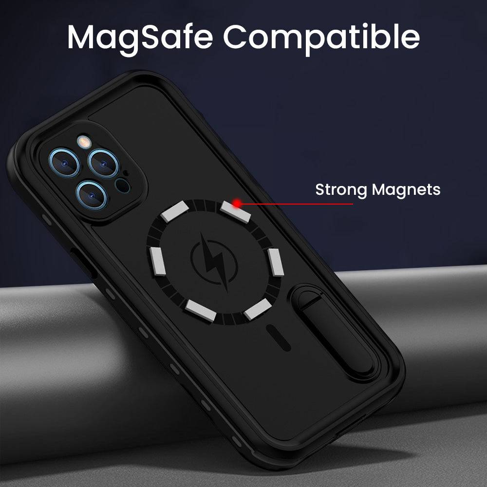 [NEW] MagSafe Waterproof Kickstand iPhone Case - iiCase