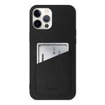 [NEW] Premium Genuine Leather Slim Back Card Slot iPhone Case - iiCase