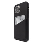 [NEW] Premium Genuine Leather Slim Back Card Slot iPhone Case - iiCase