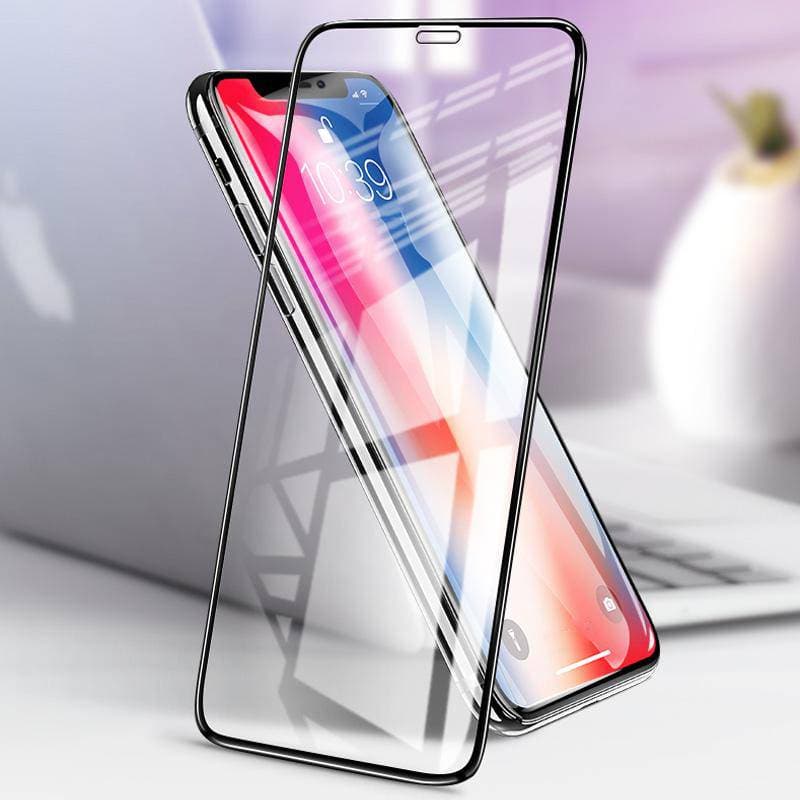 Premium 9H Tempered Glass iPhone Full Screen Protector - iiCase