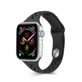 Skinny style sport soft silicone breath Apple watch band - iiCase