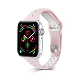 Skinny style sport soft silicone breath Apple watch band - iiCase