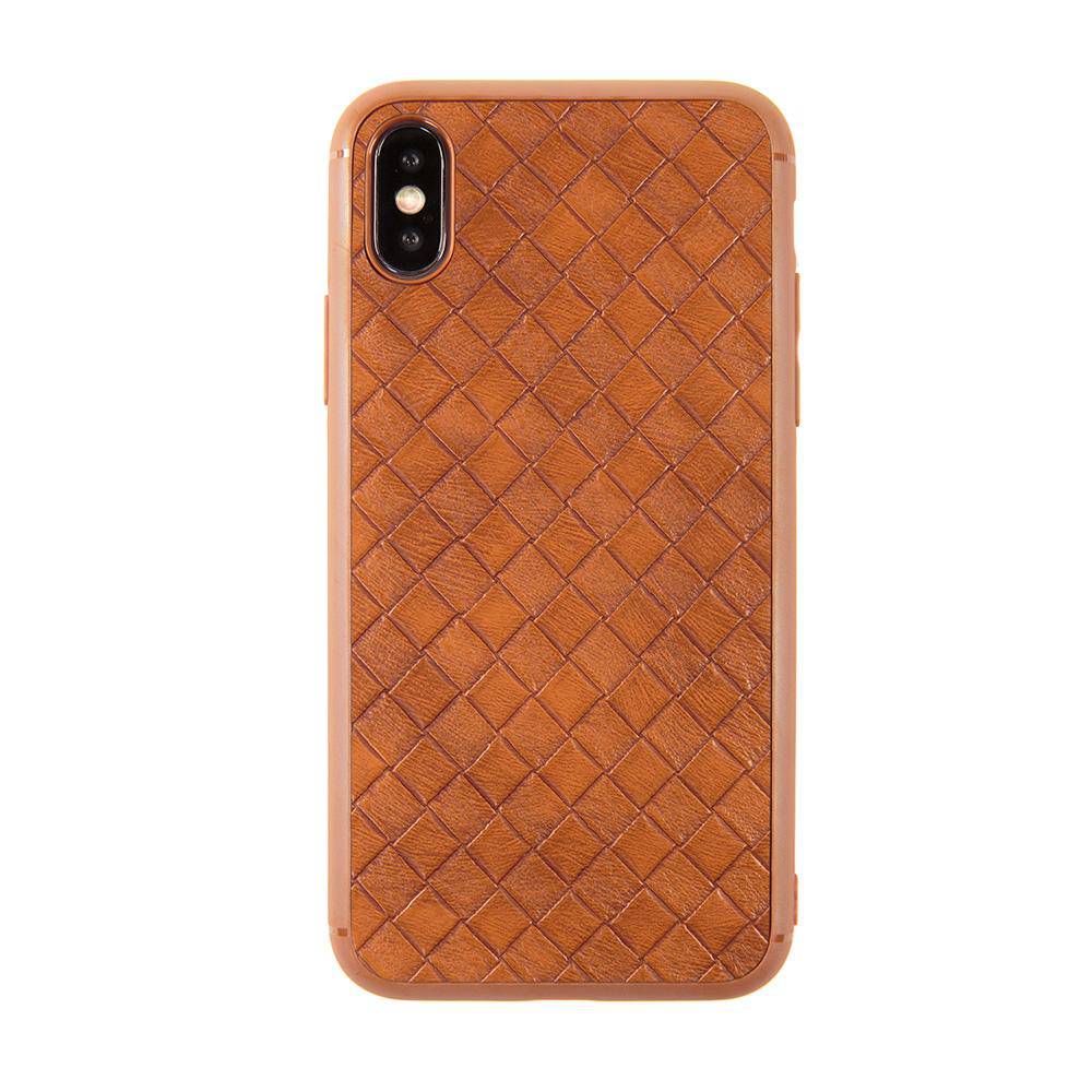 Slim weave leather business style protective iPhone Case - iiCase