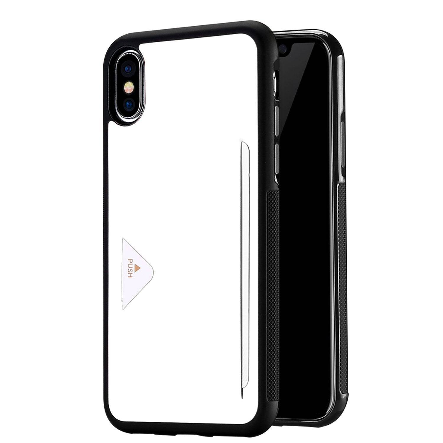 Smart designed protective back card slot iPhone case - iiCase