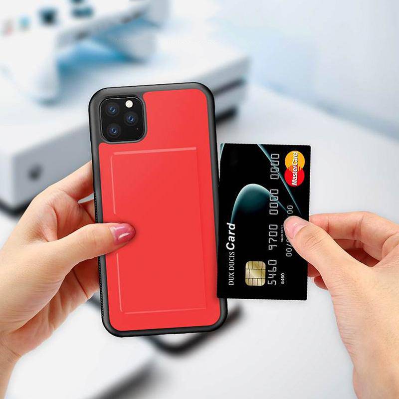 Smart designed protective back card slot iPhone case - iiCase