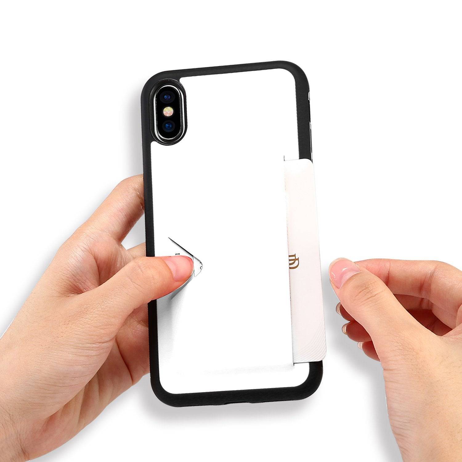 Smart designed protective back card slot iPhone case - iiCase