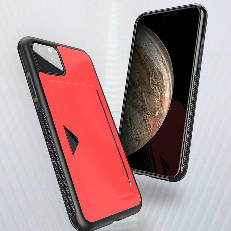 Smart designed protective back card slot iPhone case - iiCase