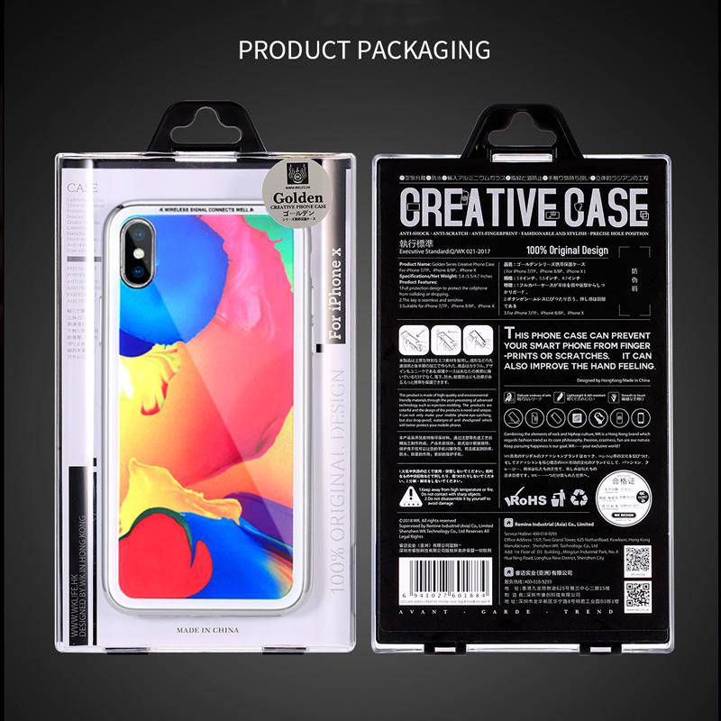 WK DESIGN® Ultra Slim Fashion Tempered Glass iPhone Case - iiCase